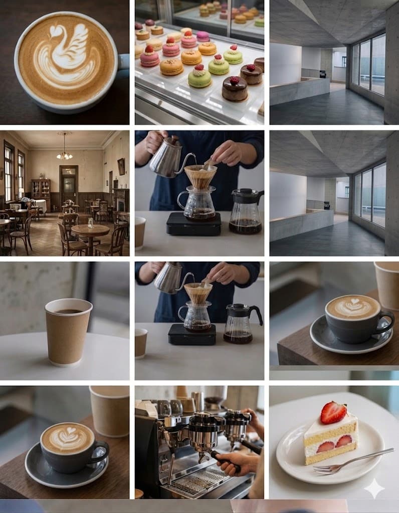 카페 사진 갤러리 12장